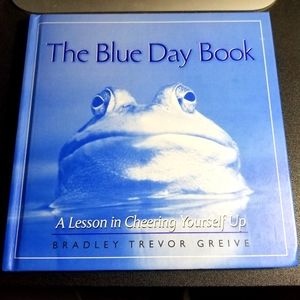 The Blue Day Book: A Lesson in Cheering Yourself Up | Bradley Trevor Greive Y2K